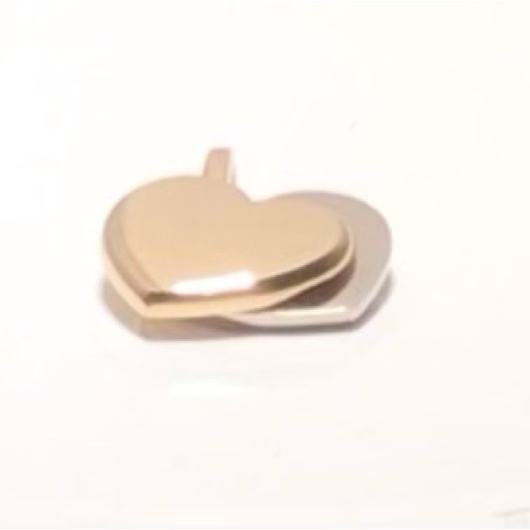 CARTIER 18k White & Rose Gold Double Sliding Hearts Pendant - Picture 4 of 8